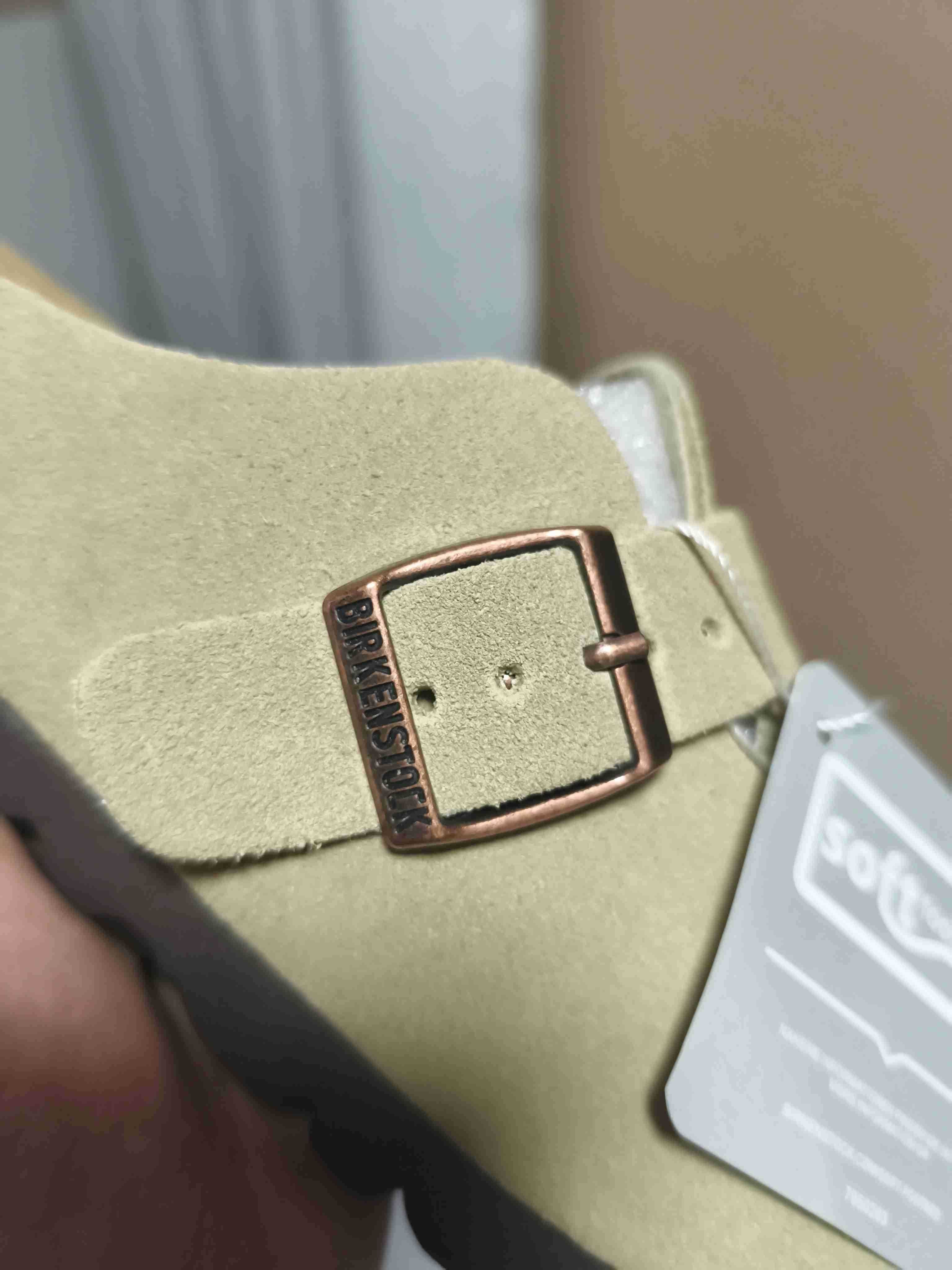 Birkenstock, damskie beżowe kapcie, rozmiar 43