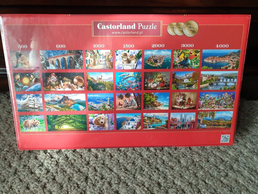 Puzzle Castorland 600 elementów - Nowe