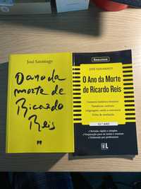 O ano da morte de Ricardo Reis (livro) + livro de resumos