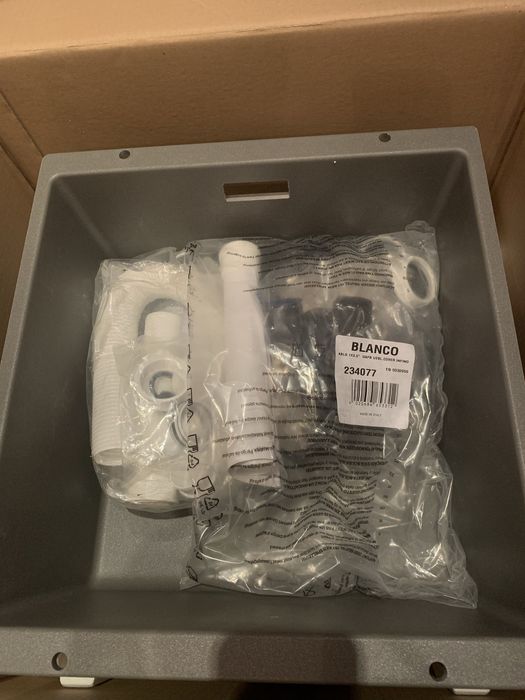 Кухонная мойка Blanco Subline 400-U Alumetallic