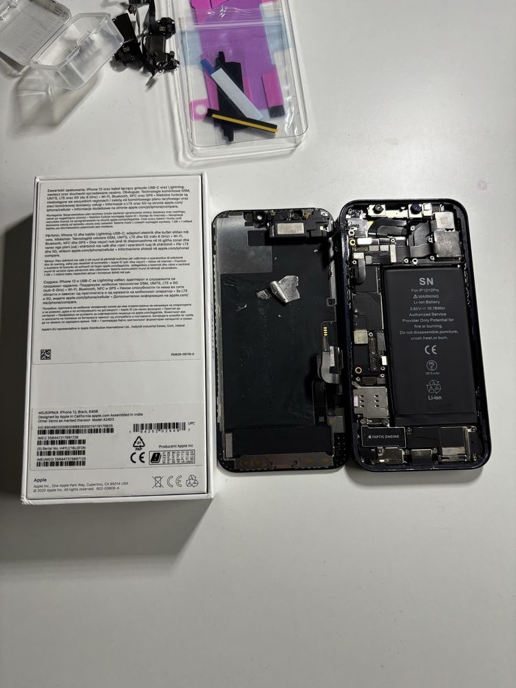 Iphone 12 100% + części