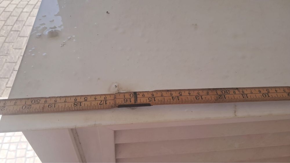 Armário para bilhas de gás