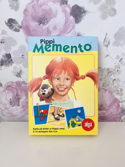 Memory Pippi Longstocking vintage gra