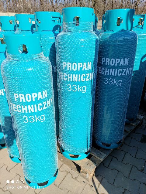 Butla butle na gaz propan butan ,propan 33kg nowa