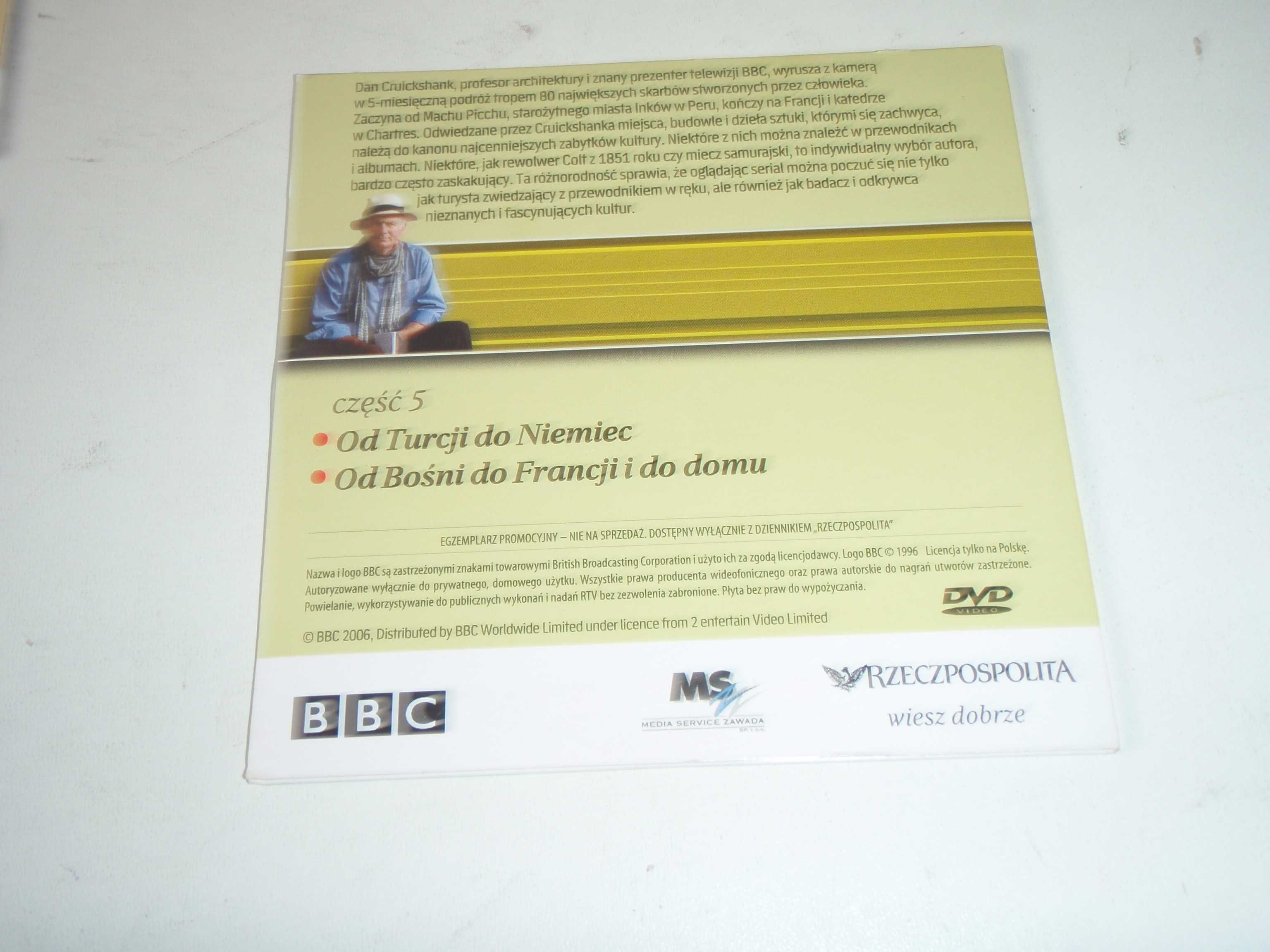 W 80 Skarbów dookoła Świata 5 płyt DVD