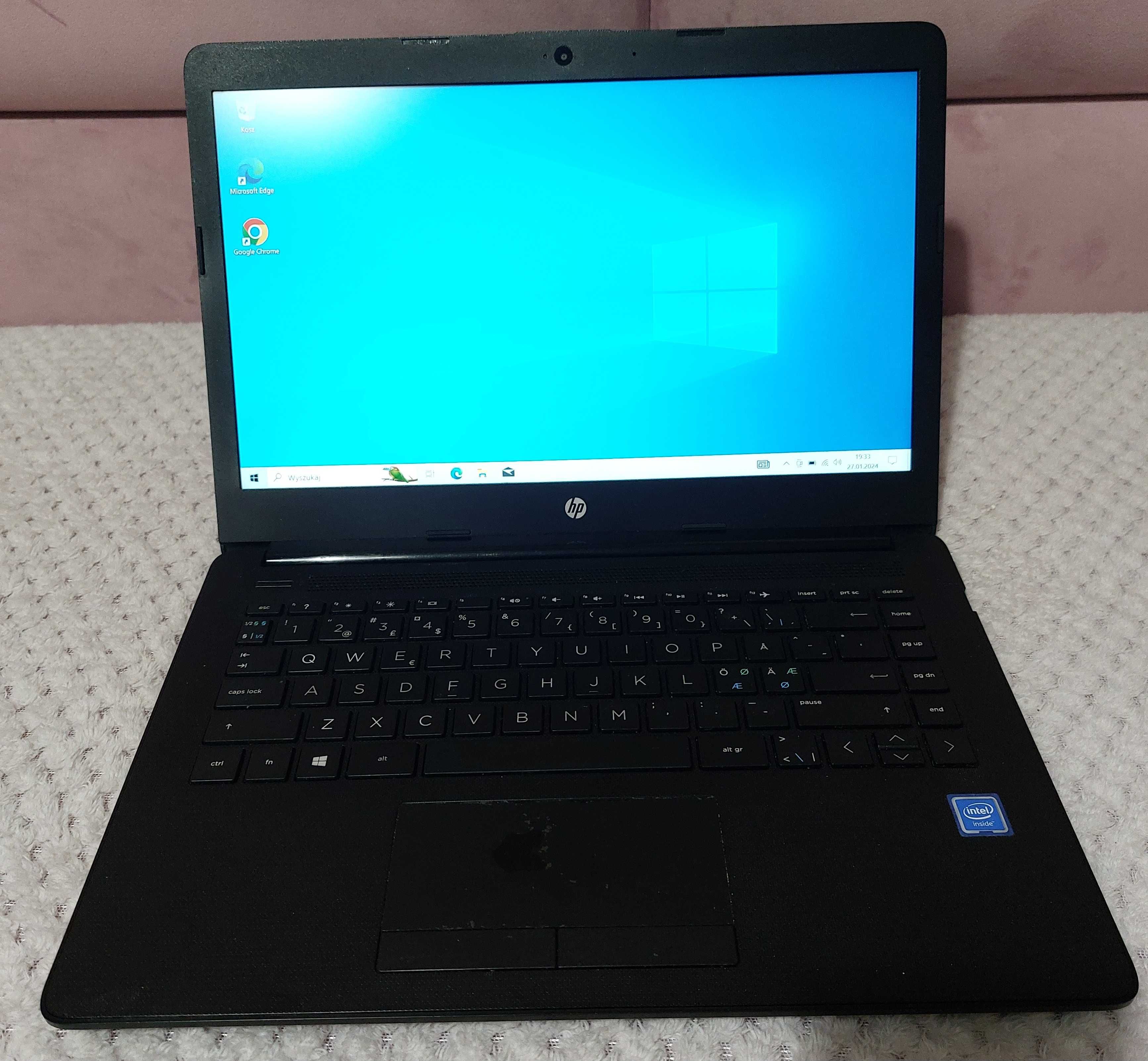 Laptop Hp 14 CK full hd ips bateria 100 procent sprawności