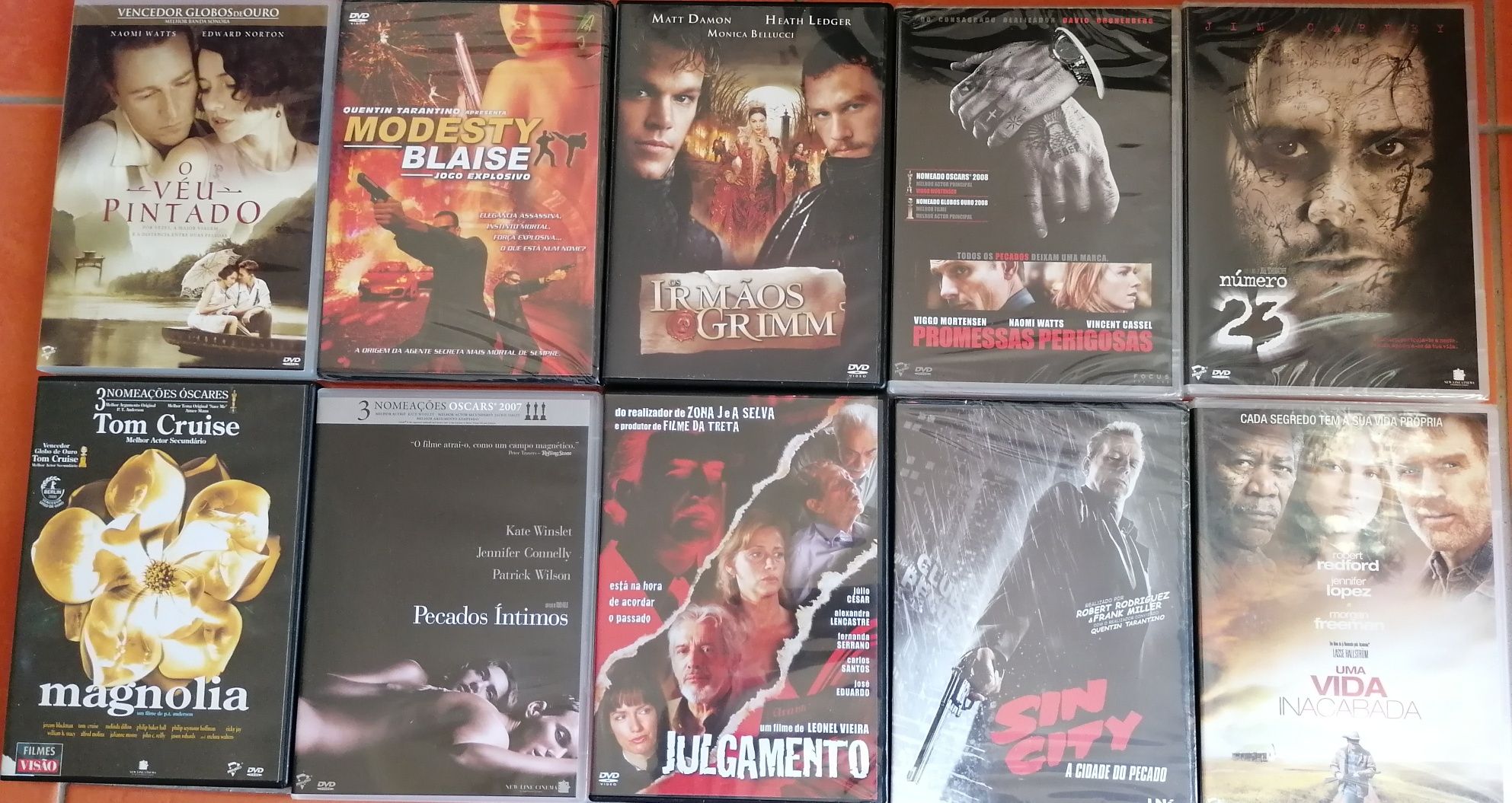 DVD novos alguns ainda com o plástico