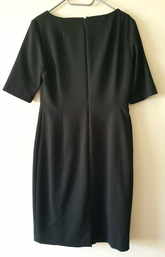 Czarna elegancka sukienka r 38