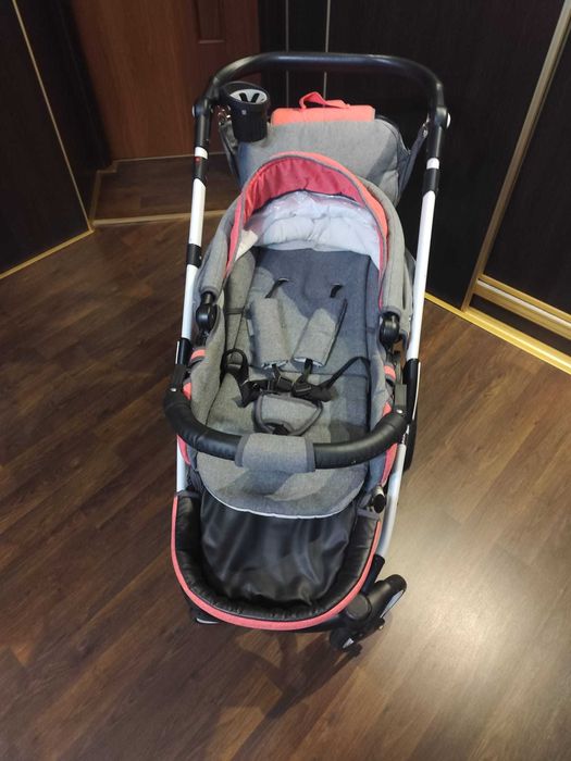 Wozek 3 w 1 dla dziewczynki