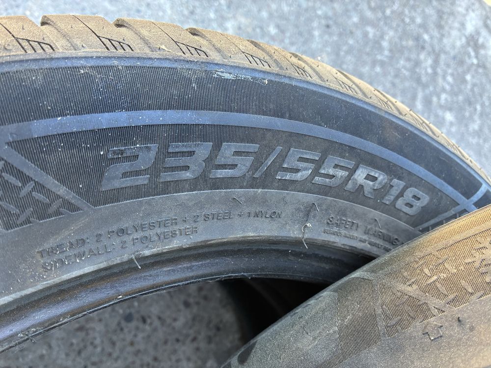 opony wielosezonowe 235/55/18 aplus as909 3 sztuki 24rok
