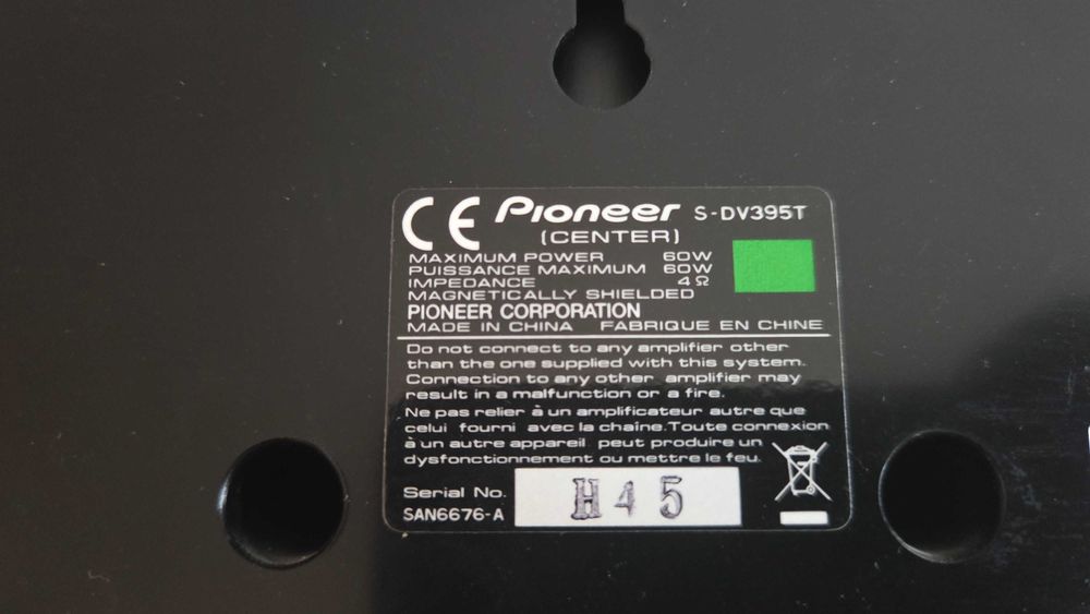 zestaw kina domowego DVD , Pioneer