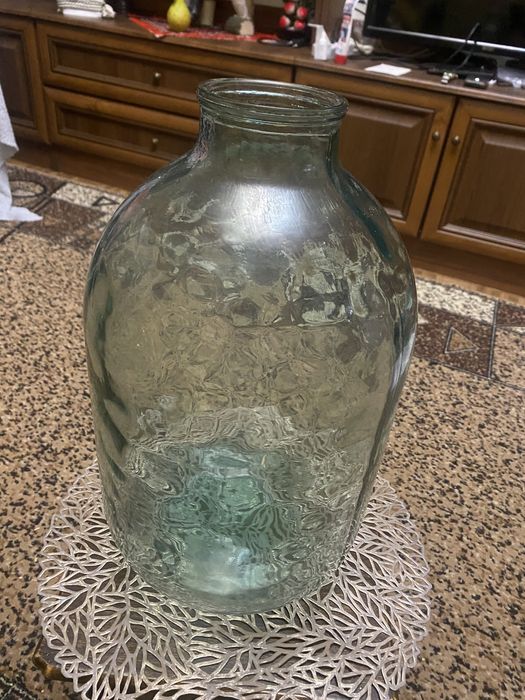 Скляна банка на 10 літрів