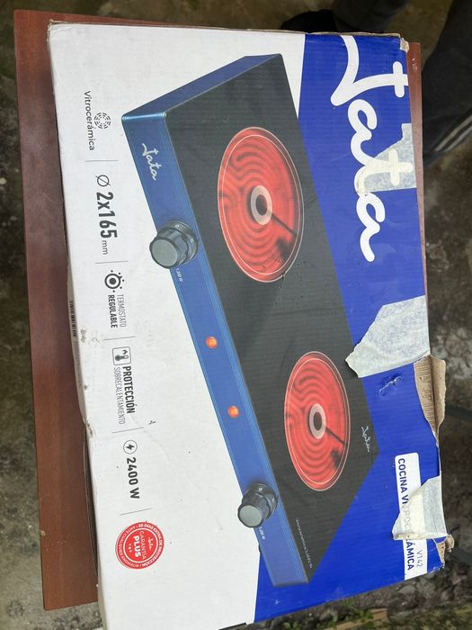 Placa de forno de ceramica transportavel