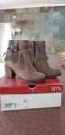 Botas cano curto foreva tam 36