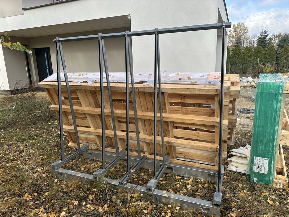 Stalowy stojak do plytek wielkoformatowych/okien/szyb