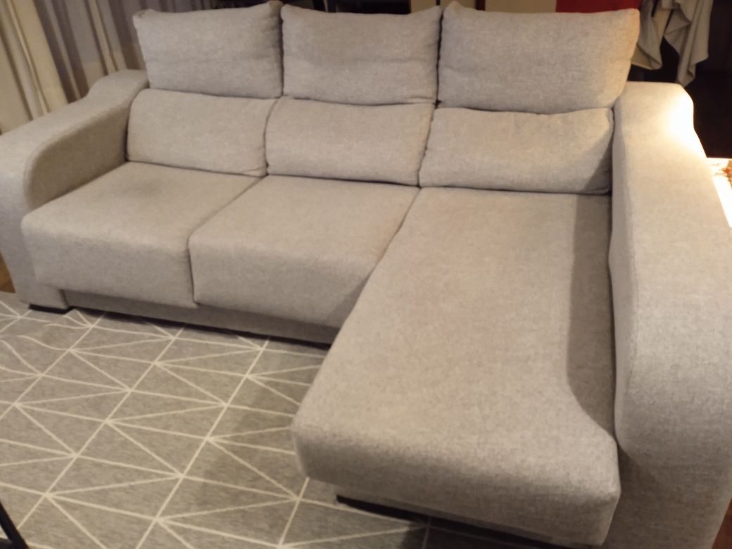 Baixa de preço sofá com chaise longue