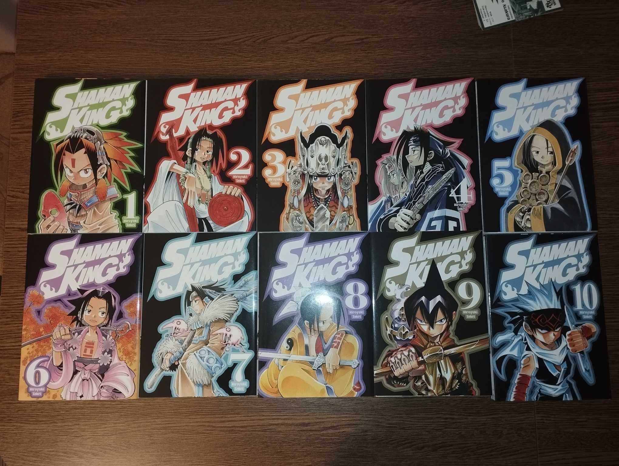 Shaman King (Król Szamanów) - tom 1-10