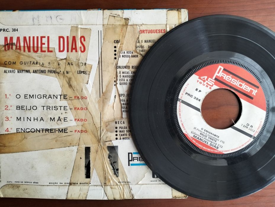 Single Manuel Dias - O Emigrante