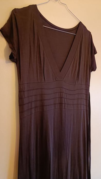 Vestido - Castanho -BARATÍSSIMO