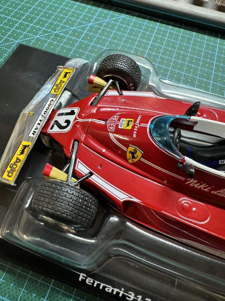 Ferrari 312 T Niki Lauda - 1975 - Legendy Ferrari F1. Skala 1:24