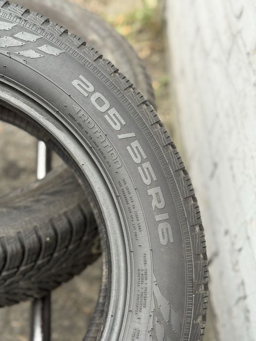 Топова шина‼️Nokian Snowproof 91Т 205/55 r16 7.2мм 2023рік