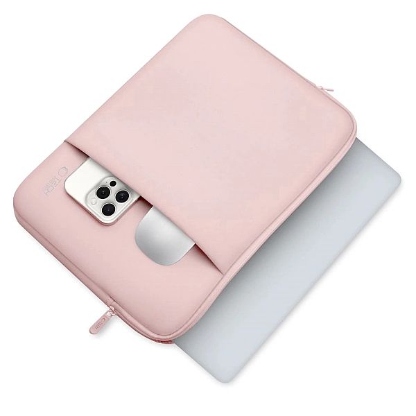 Pokrowiec Tech-Protect Neopren na laptopa 15-16" - różowa
