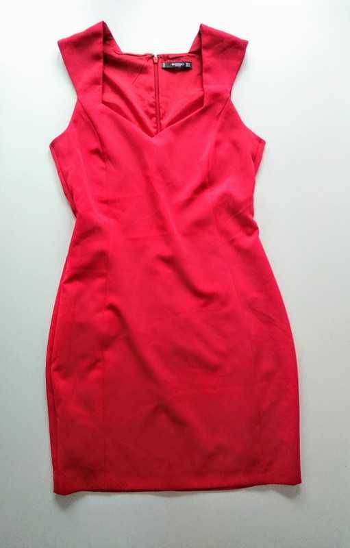 Czerwona sukienka Mango M 38
