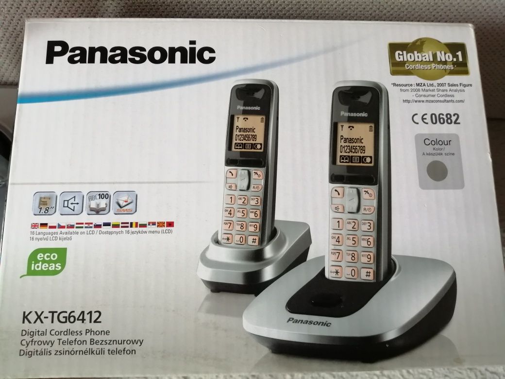 Telefon bezprzewodowy panasonic