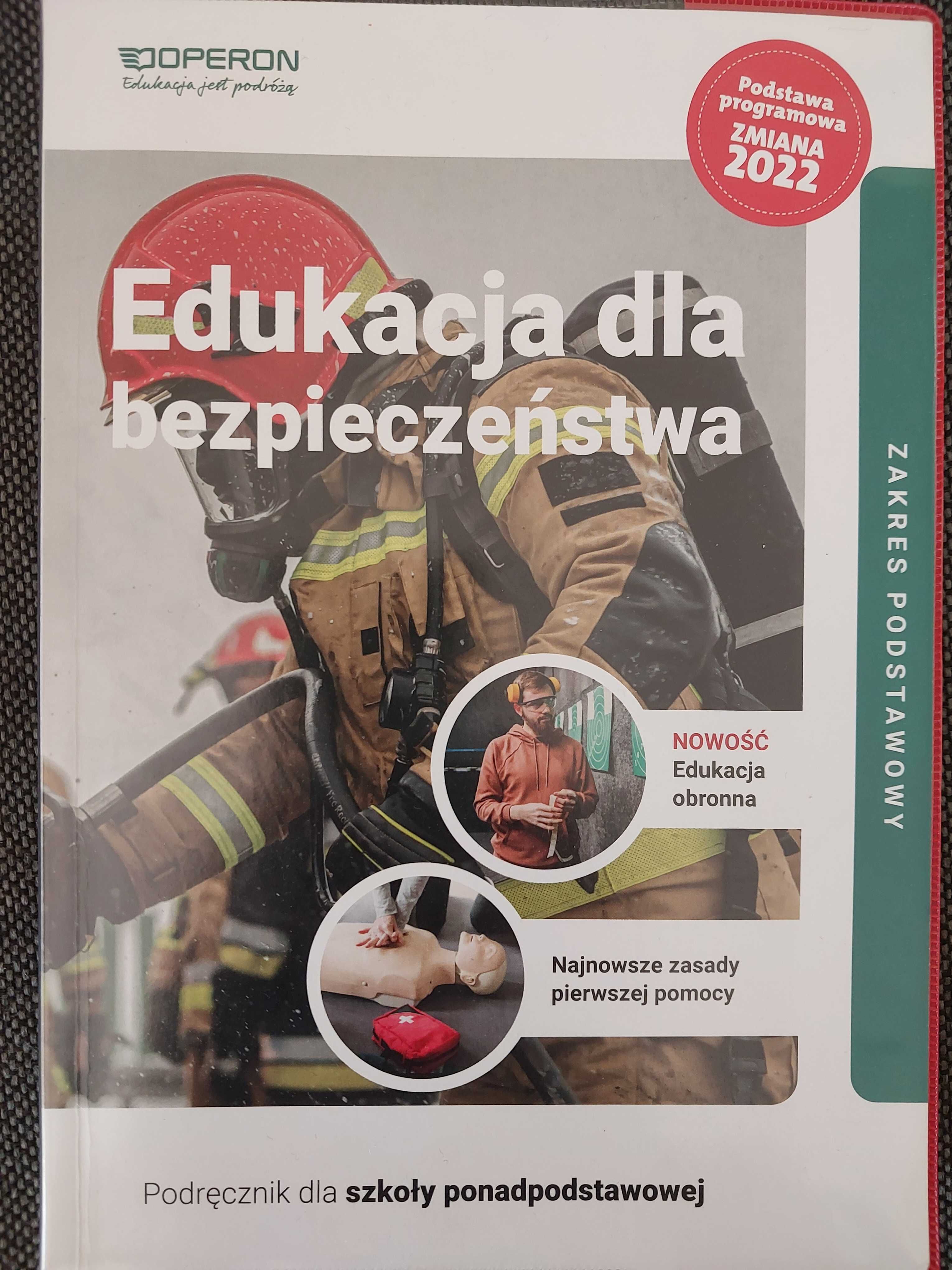 Edukacja dla bezpieczeństwa klasa 1 liceum technikum