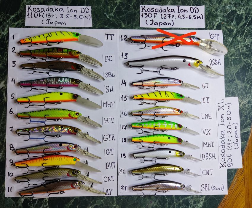 Рыбалка - воблеры,блесны,джиг головки, силиконовые приманки, грузила.