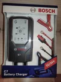 Інтелектуальний зарядний пристрій Bosch C7 для акумів 12/24V оригінал