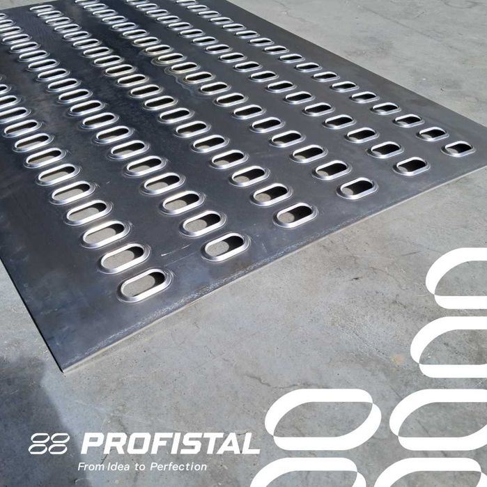 Blacha ALUMINIOWA LOHR 75 cm autolaweta najazd pomoc drogowa platforma