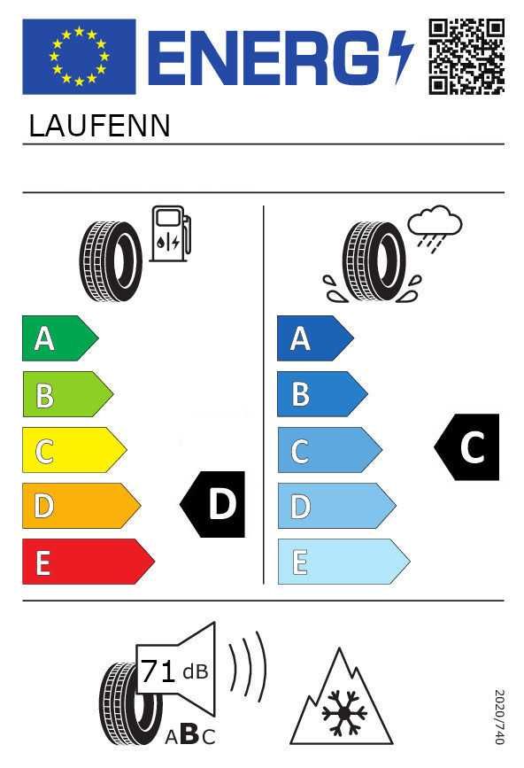 1x Opona zimowa LAUFENN I FIT+ LW31 185/60R14 82T