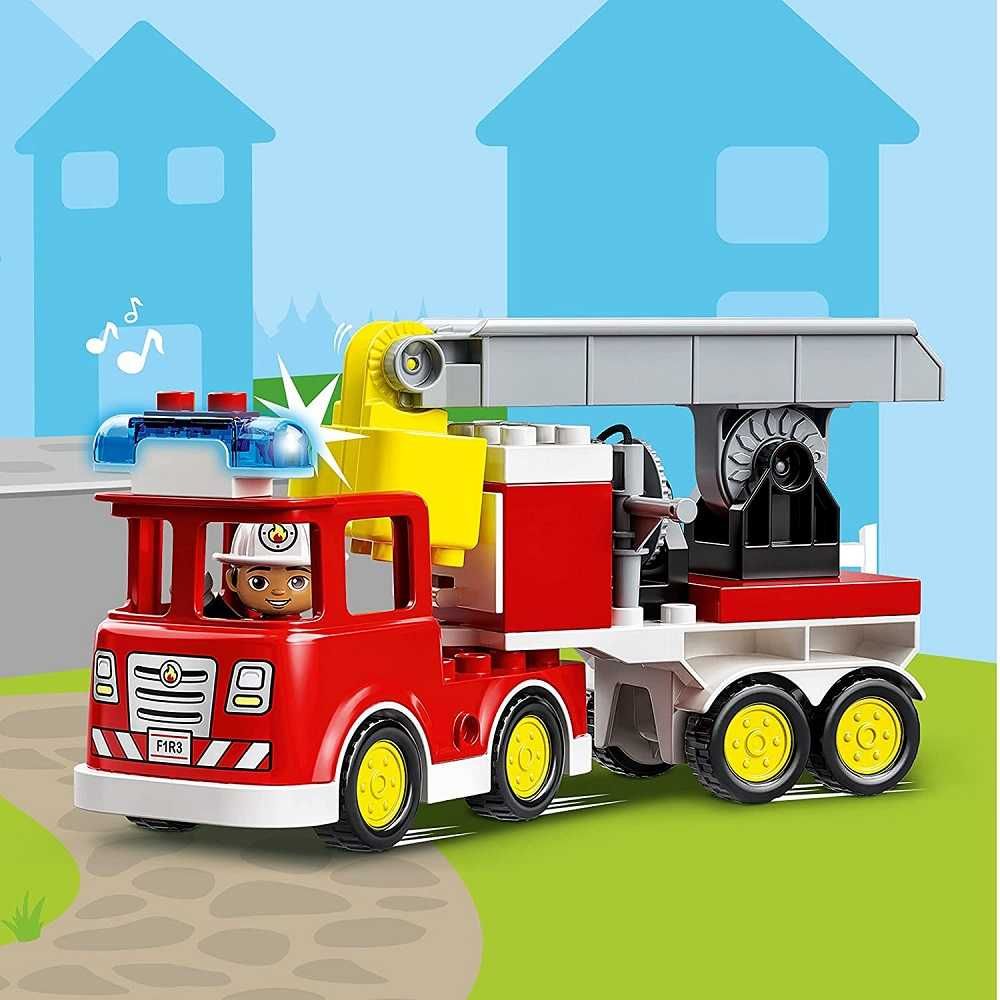Klocki LEgo Duplo 10969 Wóz strażacki