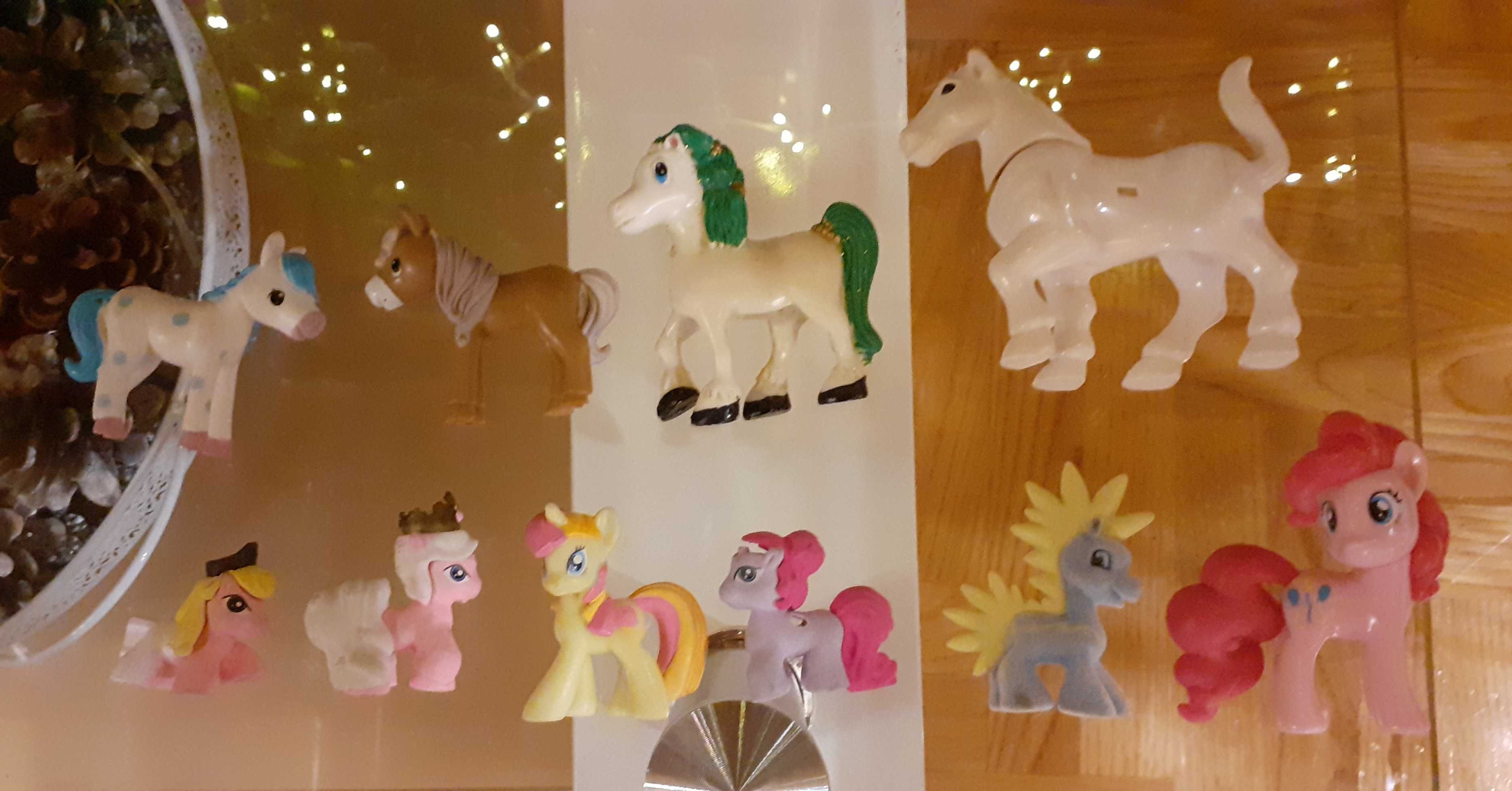 Zestaw 10 figurek koni My Little Pony, Baby Born Colection Chiqui inne