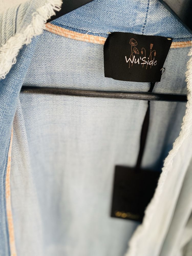 Wu’side Płaszcz Kimono Premium Jeans