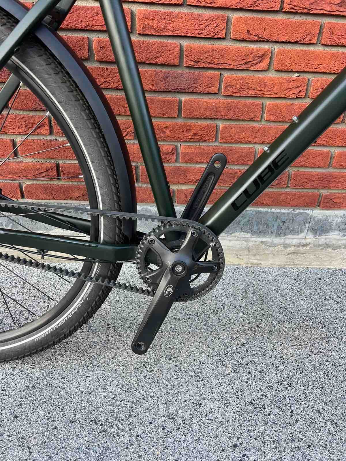 Велосипед Cube Travel на ремні + планетарці Shimano Alfine 8, 2022 рік