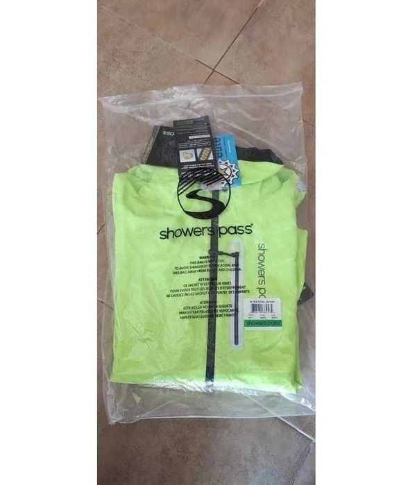 Casaco de Ciclismo Showers Pass Hi-Vis Elite Waterproof L