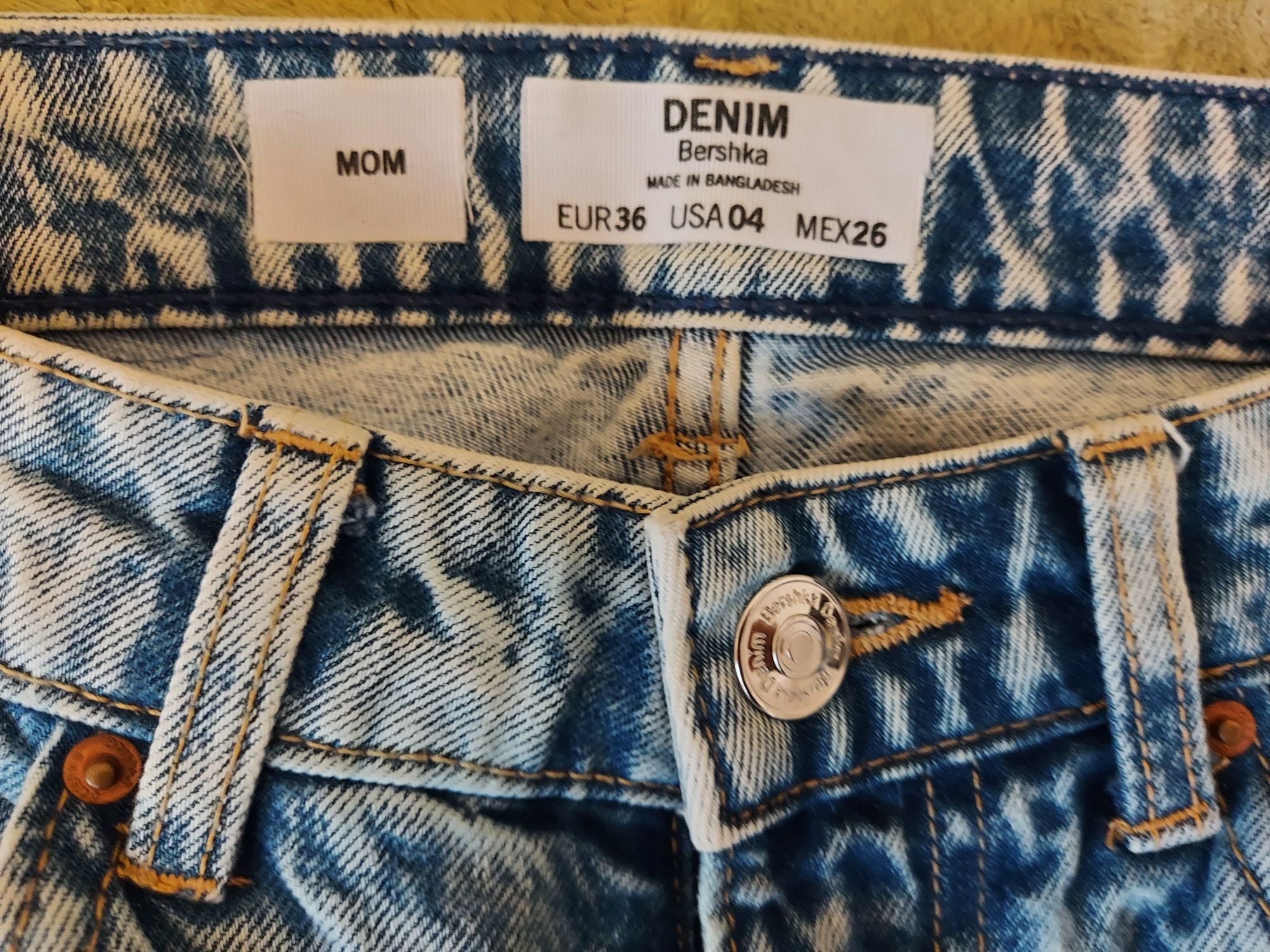 Jeansy dziewczęce Bershka 36