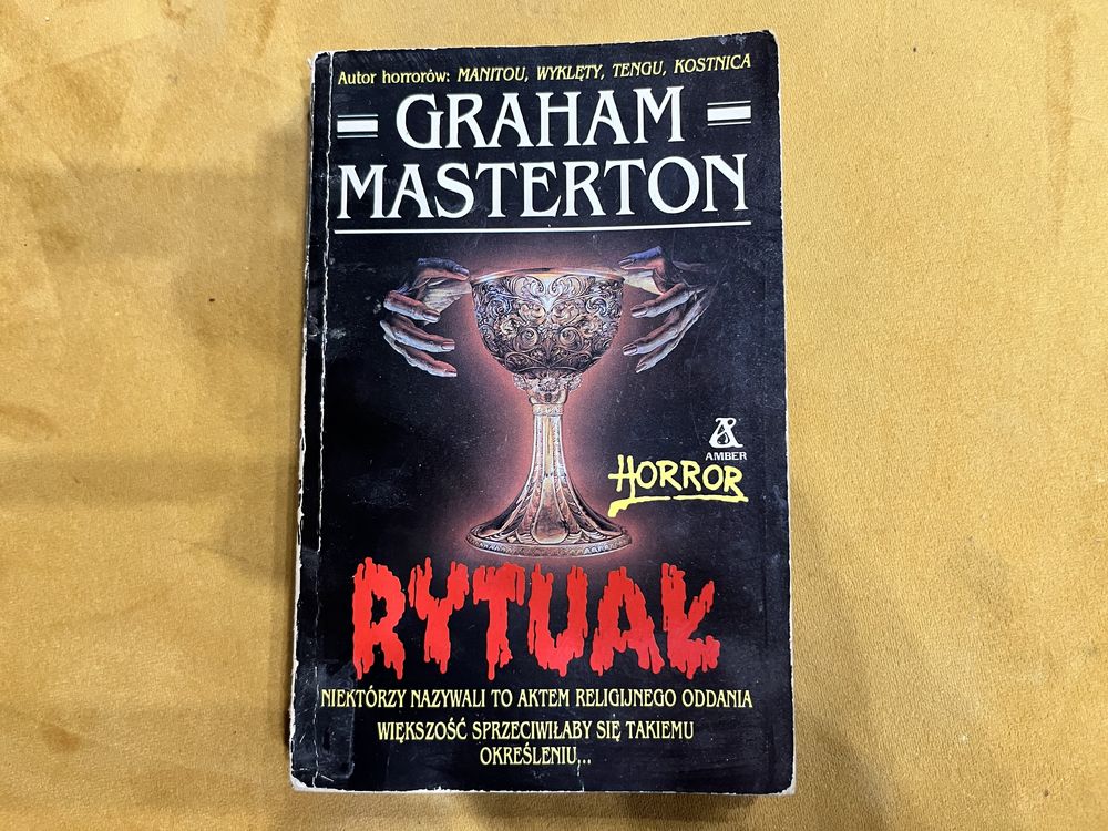 Rytuał Graham Masterton horror Amber
