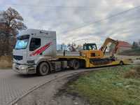 Usługi koparką gąsienicowa  koparkąładowarka transport ładowarka teles