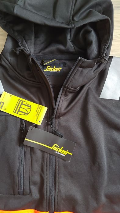 8038 Snickers Hi-Vis XL bluza robocza odblaskowa ostrzegawcza serwis n