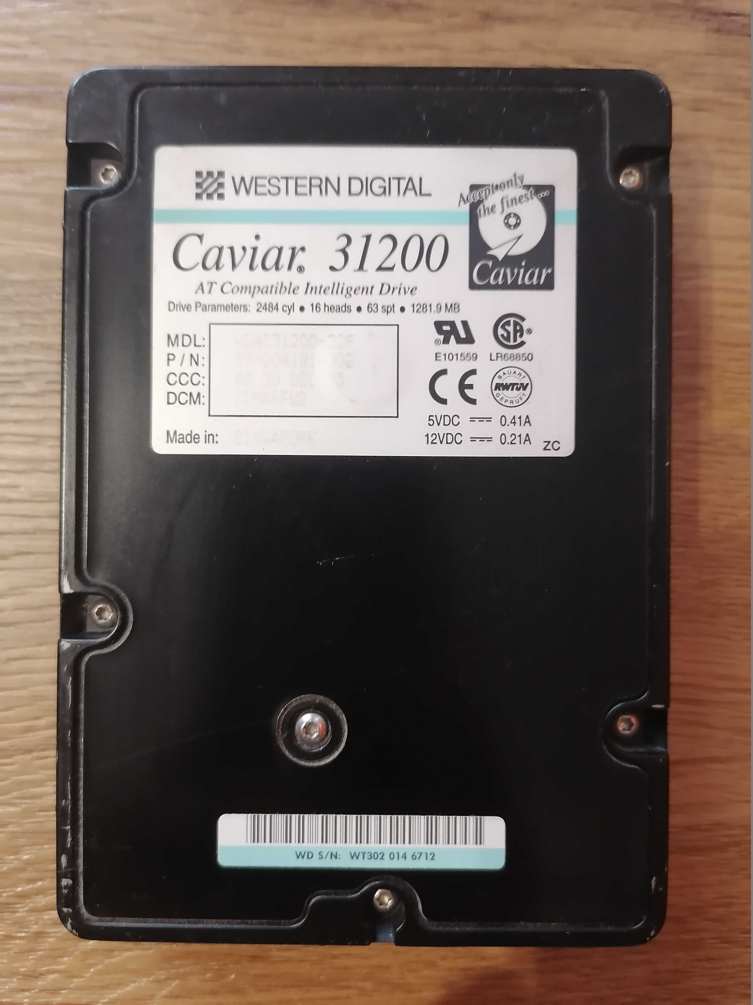 Retro dysk HDD Caviar 31200
