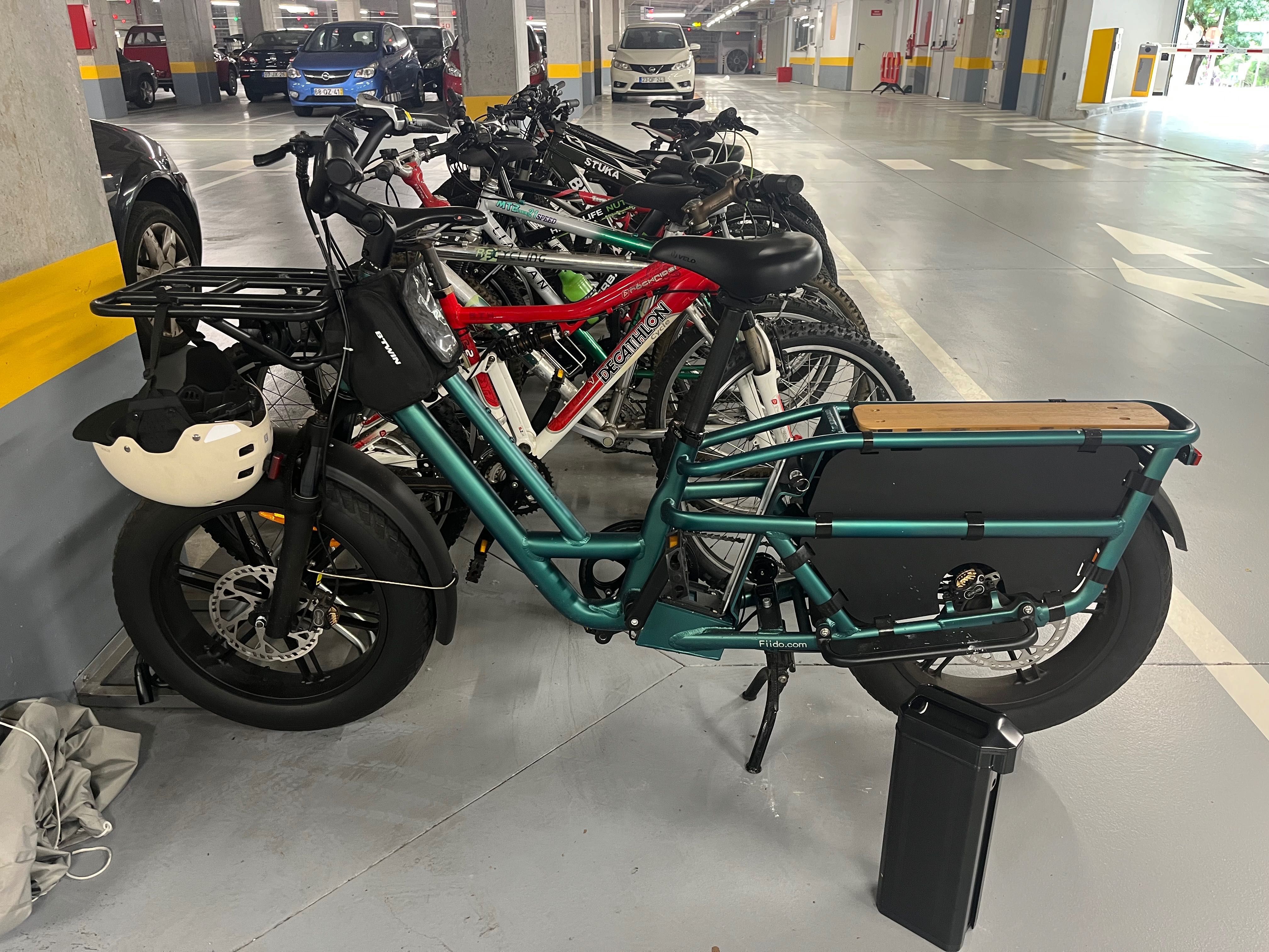 Bicicleta Elétrica Fiido Cargo Bike
