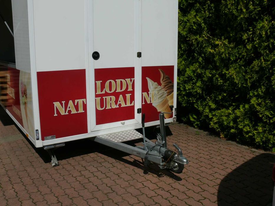 PRZYCZEPA do sprzedaży lodów