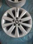204 Felgi aluminiowe ORYGINAŁ SKODA R 15 5x100 otwór 57,1 Bardzo Ładne