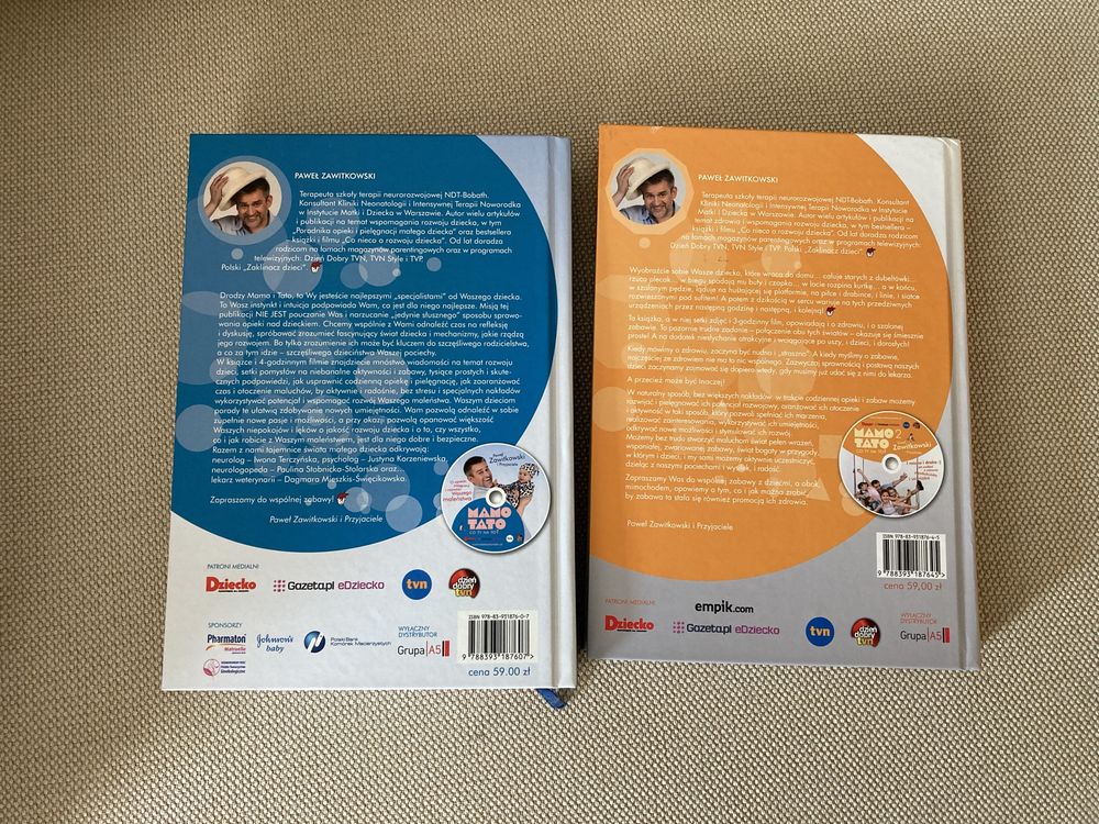 Mamo Tato co ty na to Paweł Zawitkowski 2 części każdą z DVD