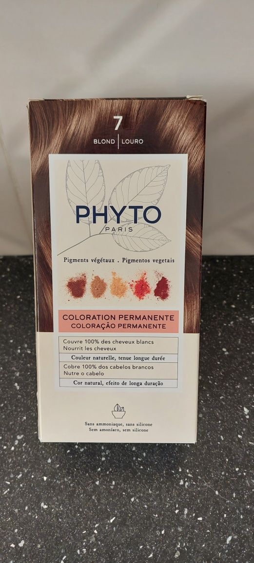 Phyto Paris 7 blond / bez amoniaku, bez silikonów