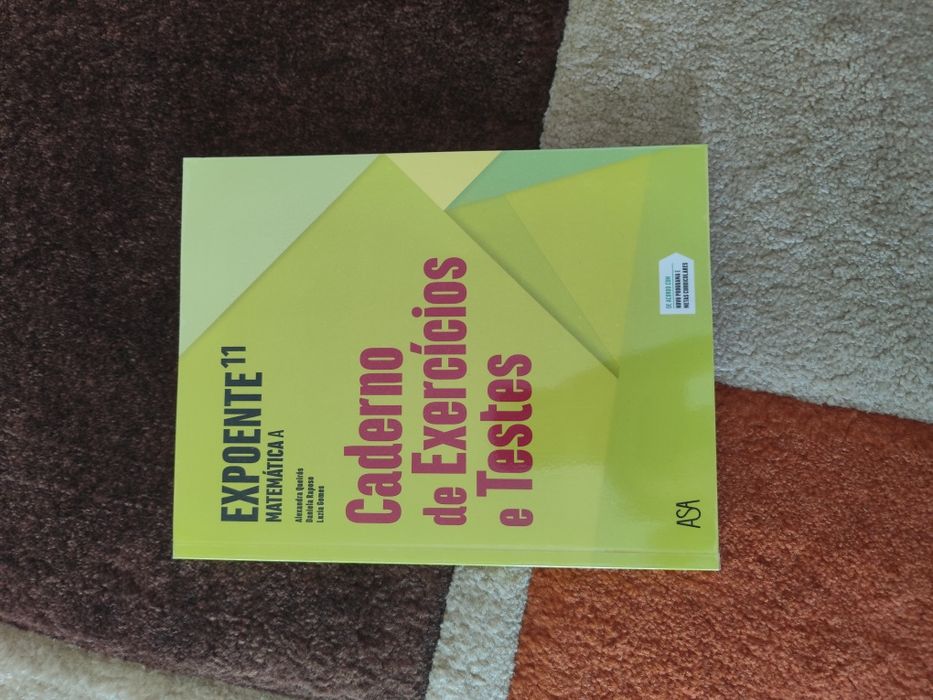 Caderno de exercícios e testes matemática 11°Ano