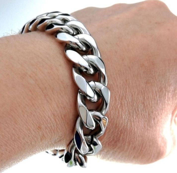 Pulseira de Aço Inoxidável
